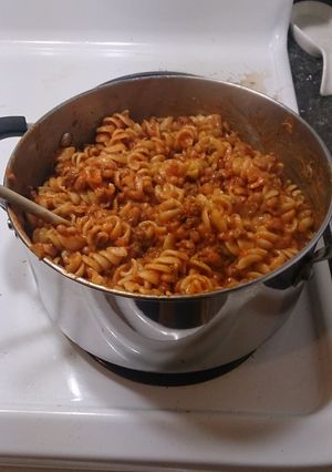 A picture of Simple Bean Pasta.