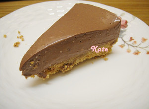 【Kate午後烘焙】免烤!簡單巧克力起士蛋糕 的食譜成品照片