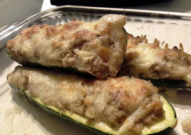 Steps to Make Delicious Zucchini boats