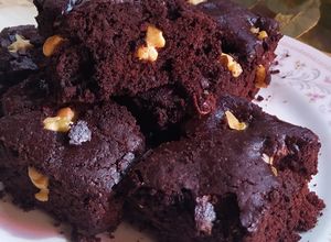 Una foto de Brownie de Boniato Vegano y Sin Tacc