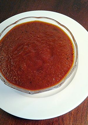 A picture of Simple Basic Barbecue sauce.