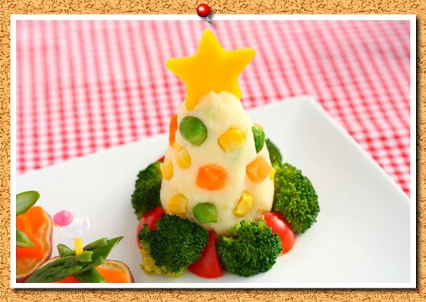 Potato Salad Christmas Tree