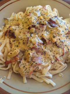 A picture of Creamy Beef Fettucine.