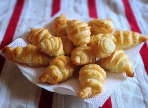 Foto principal de Mini croissants rellenos de praliné