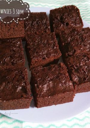 Foto resep Brownies kukus 3 sdm