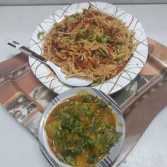 A picture of Alu dum thupaa.