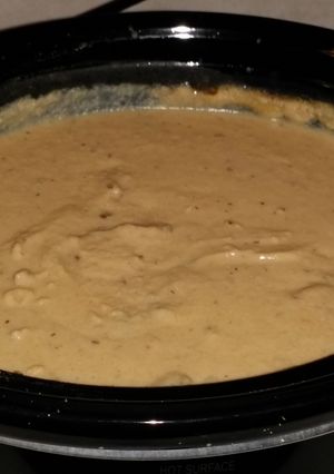 A picture of Vegetarian Potato Soup.