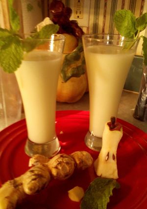A picture of sunshine's ginger pear defense.