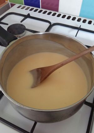 A picture of Vickys Vanilla Custard, GF DF EF SF NF.