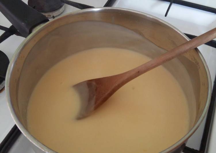 Step-by-Step Guide to Make Super Quick Homemade Vickys Vanilla Custard, GF DF EF SF NF