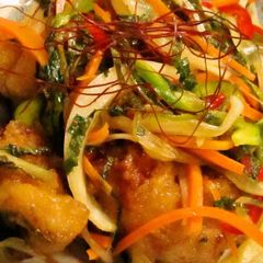 A picture of Chicken with Nanban Sauce.