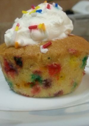 A picture of Sprinkle Cupcakes.