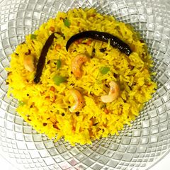 A picture of Lemon Rice.