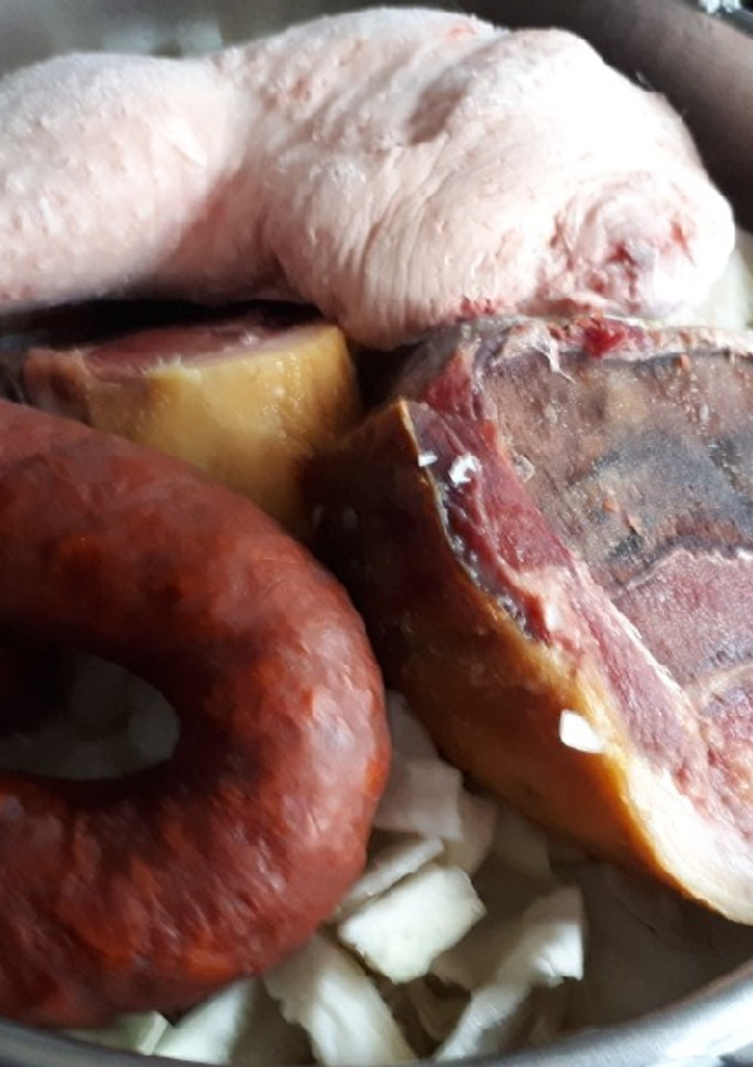 Una foto de Cocido de repollo