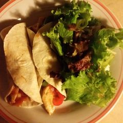 A picture of Fajitas.