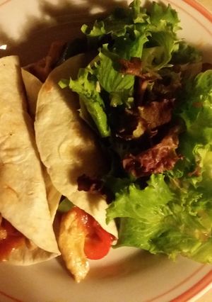 A picture of Fajitas.