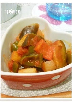 A picture of A Family Recipe: Meltingly Tender Vegetable Ratatouille.