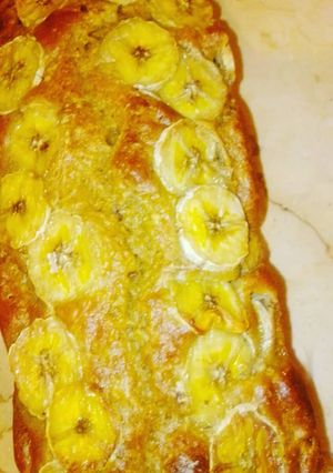 Una foto de Budín de banana y nueces s/ harina y s/ azúcar