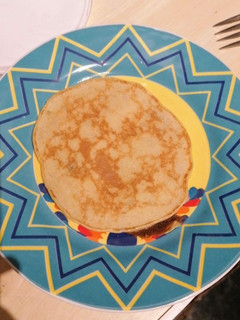 Una foto de Pancake sin gluten saludable