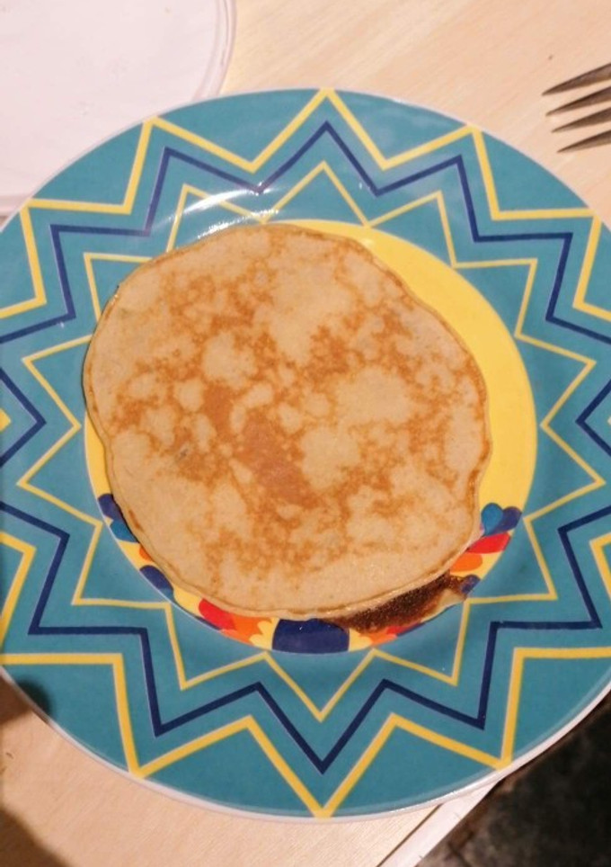 Una foto de Pancake sin gluten saludable