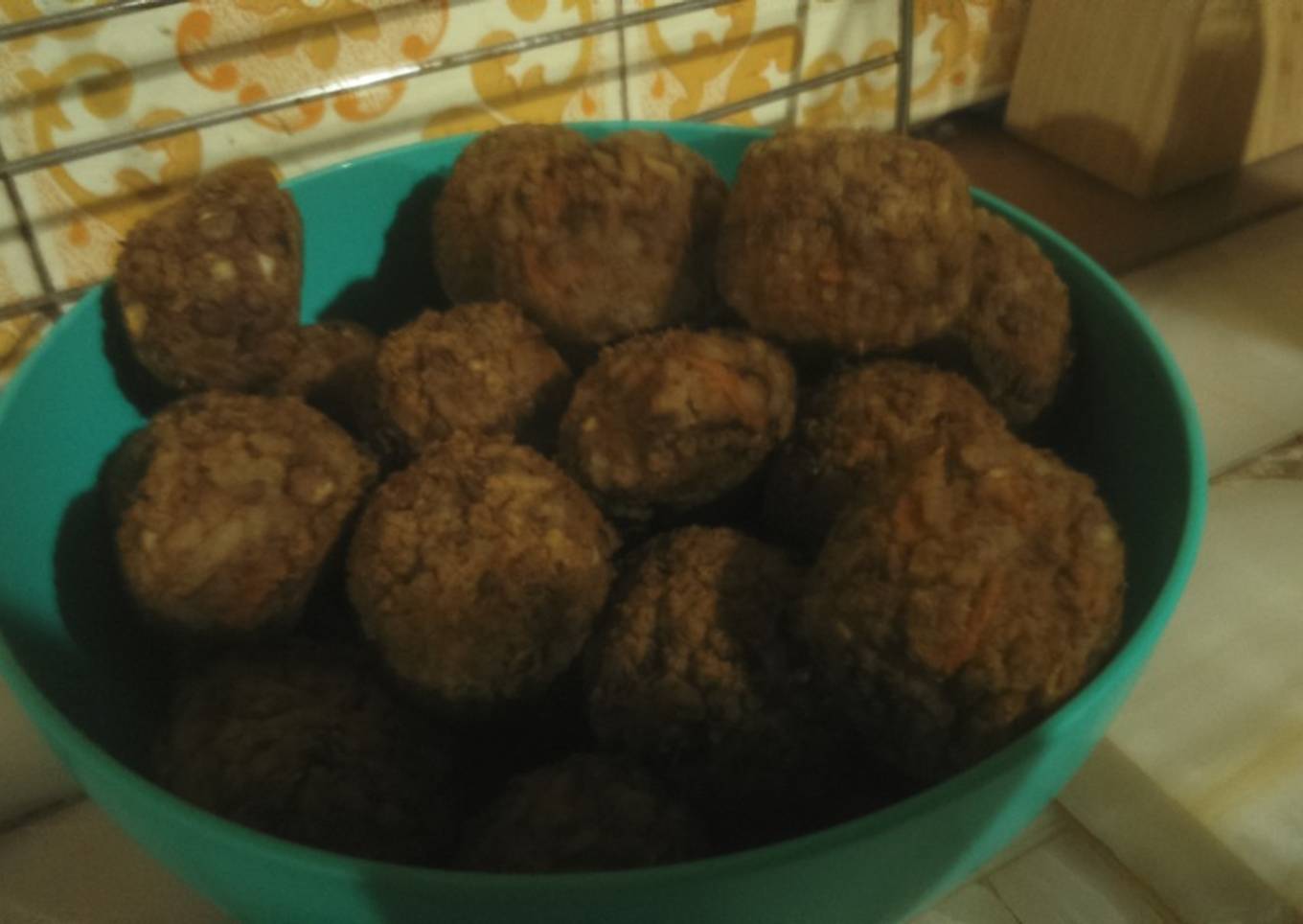 Albóndigas de lentejas y arroz (vegan)!
