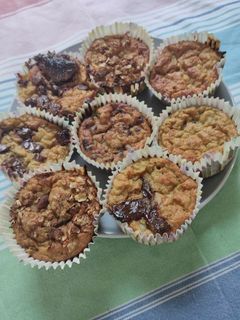 Una foto de Muffins de manzana