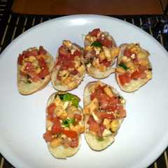 A picture of Chicken Bruschetta.