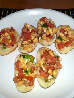 A picture of Chicken Bruschetta.