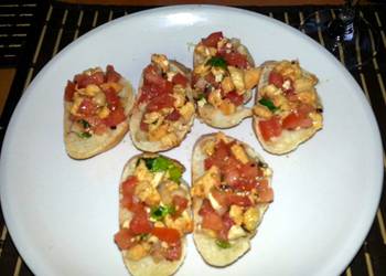 Easy Serving Recipe Chicken Bruschetta Most Delicious