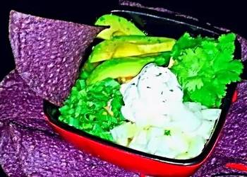 How To Serving Recipe Mikes Tortilla Soup  Green Chile Corn Bread Delicious Simple