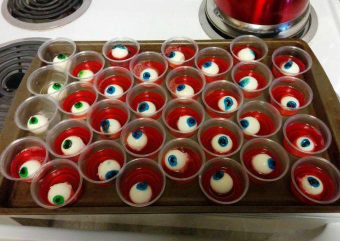 Jello Shot Eyeballs