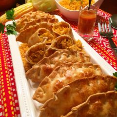 A picture of Barbecue Chicken Empanadas.