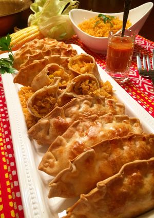 A picture of Barbecue Chicken Empanadas.