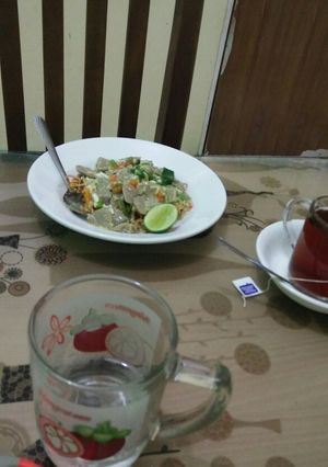 Foto resep Mie kering rumahan