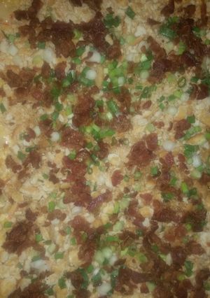 A picture of Cheesy corn casserole.
