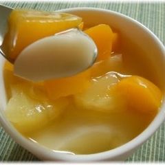 A picture of Dairy-Free! Mock Almond Tofu.