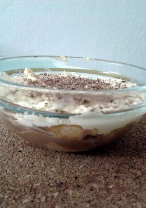A picture of Nutella Coconut Tiramisu.