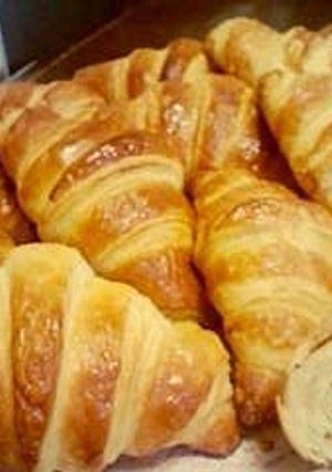 A picture of Buttery and Fragrant Croissants.