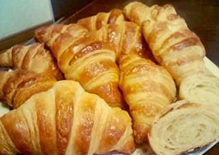 Simple Way to Prepare Ultimate Buttery and Fragrant Croissants