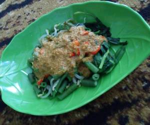 Resep mudah Pecel sayur bumbu kacang Paling Enak