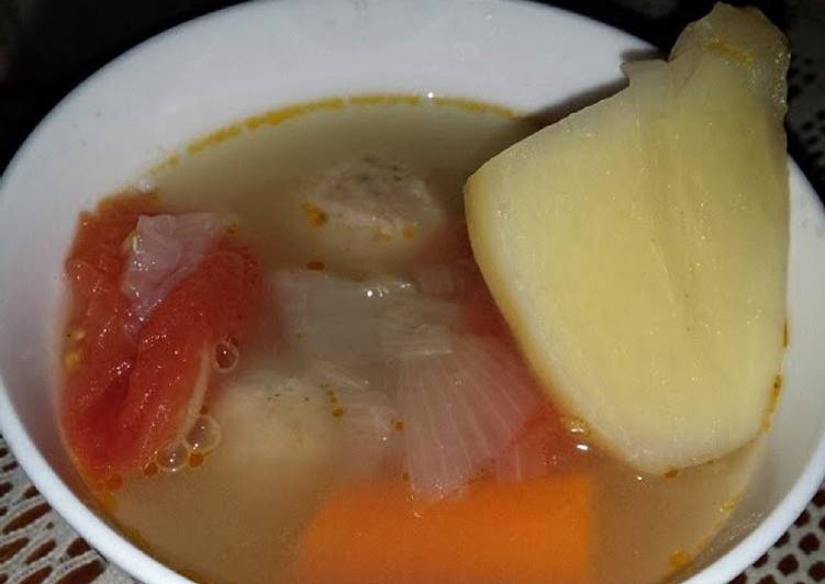 Steps to Prepare Homemade ABC soup