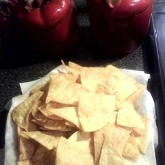 A picture of Homemade Tortilla Chips.