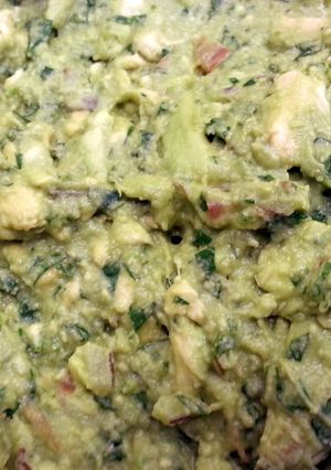 A picture of Chunky Guacamole.