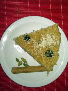 A picture of vermicelli pudding.