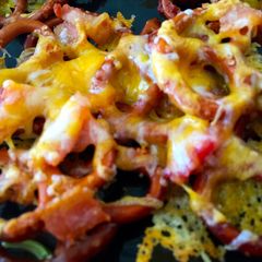 A picture of Bacon Cheesy Pretzel Snackers.