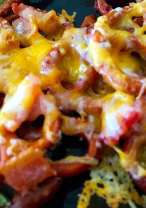 A picture of Bacon Cheesy Pretzel Snackers.