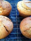 Brown Sugar Muffins with Jam Centres