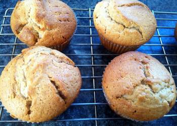 How to Prepare Perfect Brown Sugar Muffins with Jam Centres