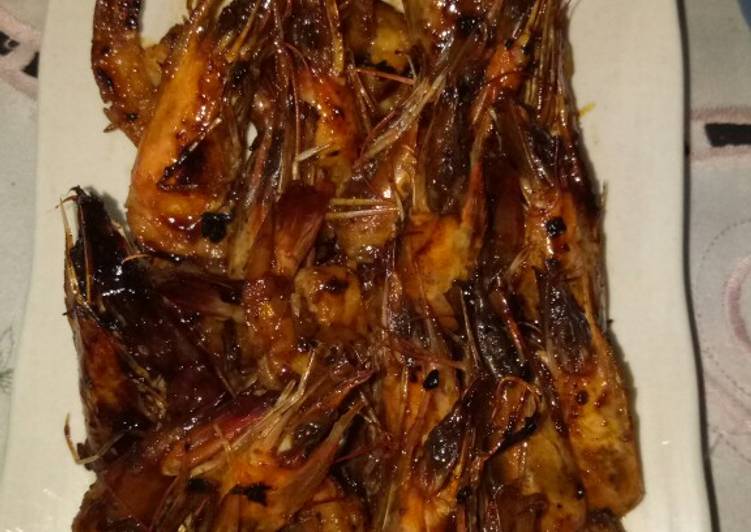 Cara Gampang Membuat Udang bakar teflon #BikinRamadanBerkesan yang Menggugah Selera