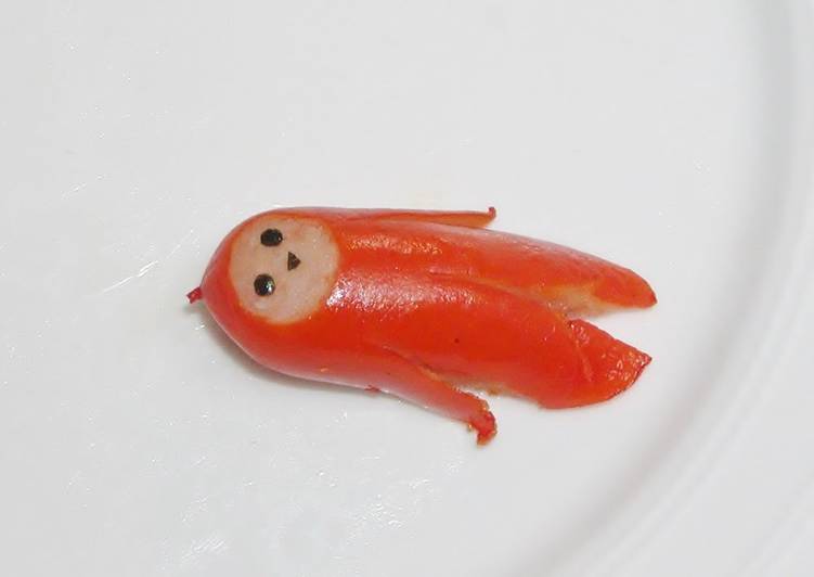 Red Sausage Aliens for Bento